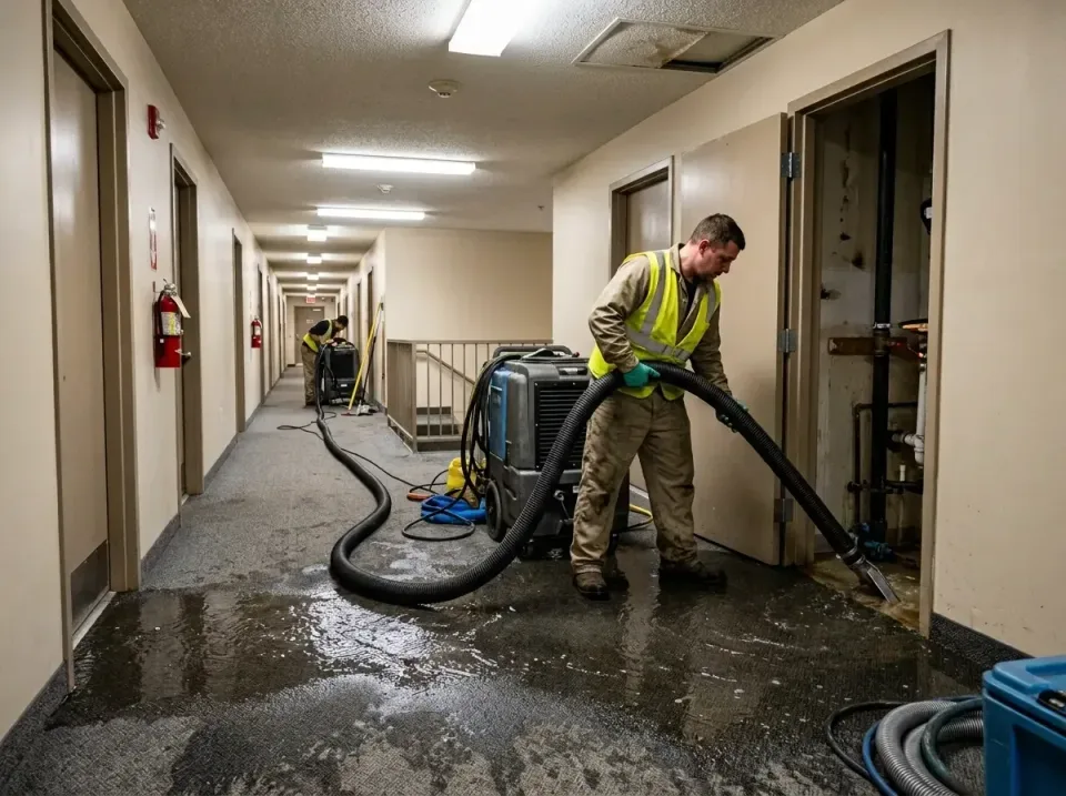 multi-unit-apartment-hallway-f-005 — frequently asked questions, Emergency Burst Pipe Water Extraction & Removal in Mentor,…